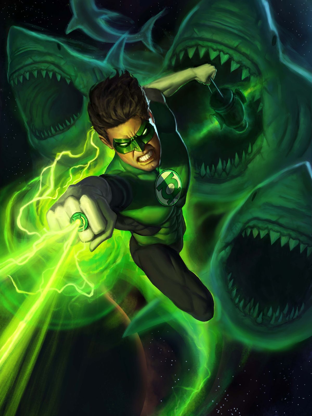 GREEN LANTERN #27 CVR B AARON BARTLING CARD STOCK VAR (STARBREAKER SUPREMACY)