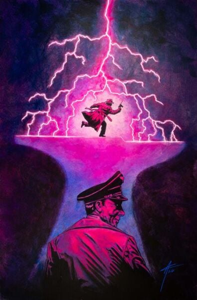 THE PERIL OF THE BRUTAL DARK AN EZRA CAIN MYSTERY #5 (OF 6) CVR B AARON CAMPBELL CARD STOCK VAR (MR) - PRE-ORDER