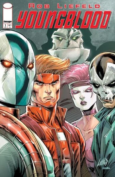 YOUNGBLOOD #1 (2025) CVR A ROB LIEFELD POLYBAGGED & COLLECTIBLE CARD