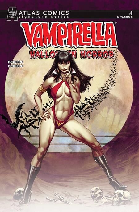 VAMPIRELLA HALLOWEEN HORROR #1 CVR I BUZZ ATLAS ED SIGNED VAR + COA