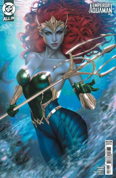 EMPEROR AQUAMAN #17 CVR B ARIEL DIAZ CARD STOCK VAR