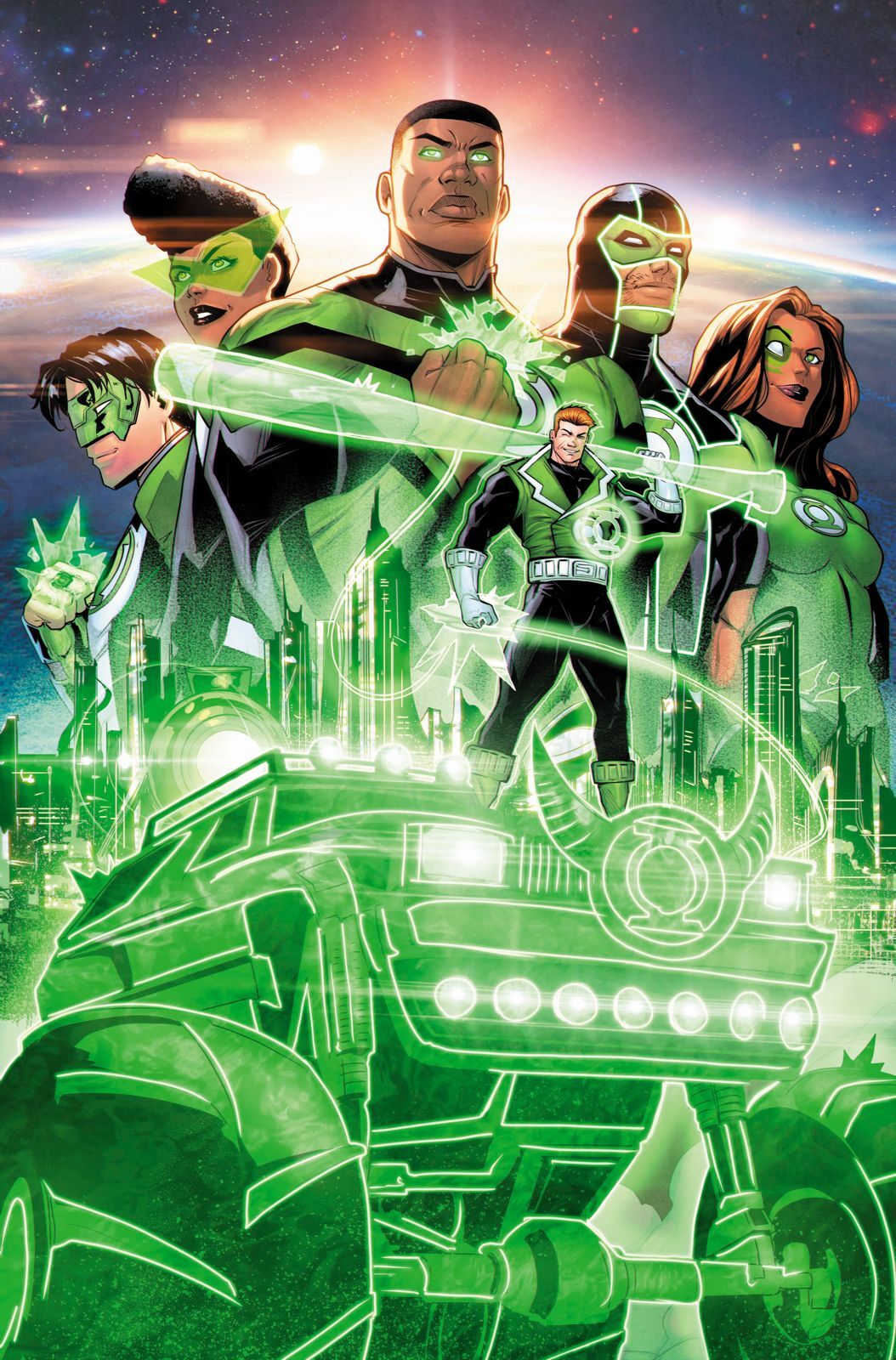 GREEN LANTERN CORPS #8 CVR C TRAVIS MERCER CARD STOCK VAR (STARBREAKER SUPREMACY)