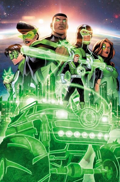 GREEN LANTERN CORPS #8 CVR C TRAVIS MERCER CARD STOCK VAR (STARBREAKER SUPREMACY)