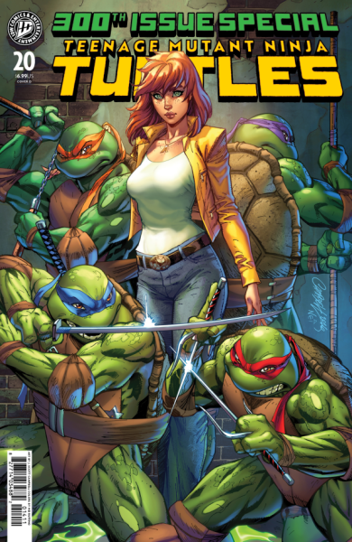 TEENAGE MUTANT NINJA TURTLES #20 COVER D J.SCOTT CAMPBELL VARIANT