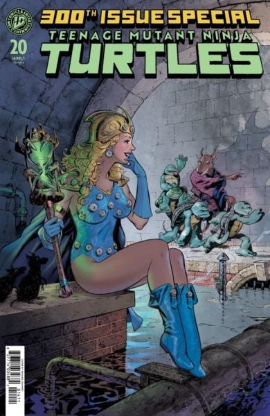 TEENAGE MUTANT NINJA TURTLES #20 COVER E MICHAEL DOONEY VARIANT