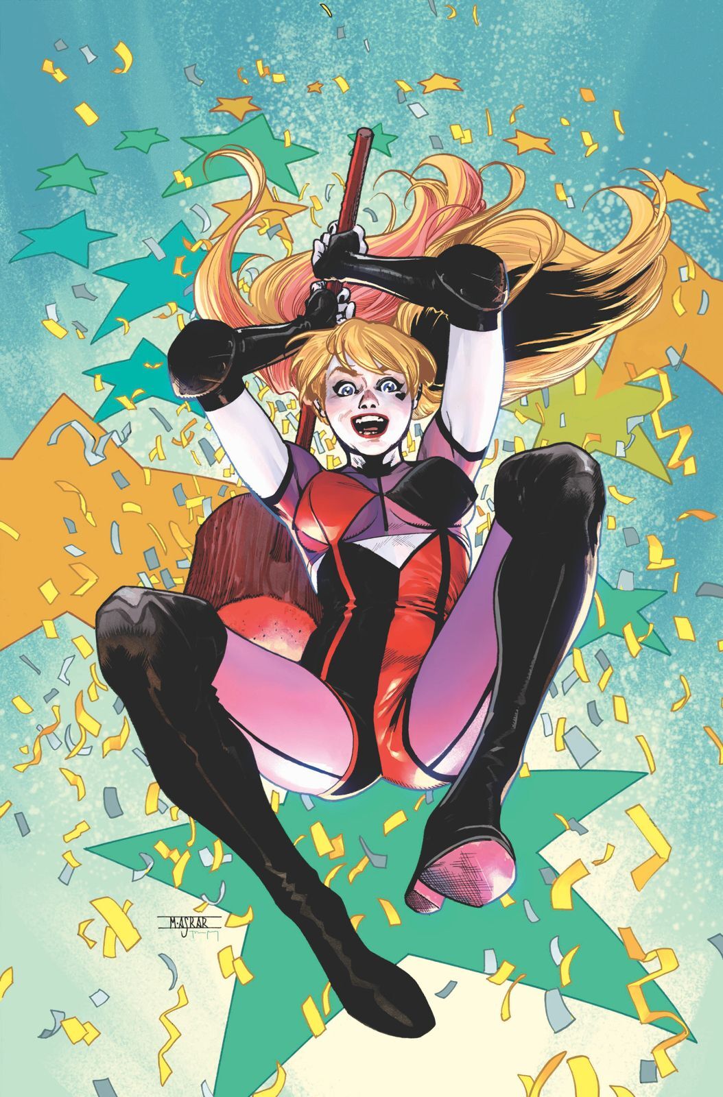 HARLEY QUINN #54 CVR C MAHMUD ASRAR CARD STOCK VAR