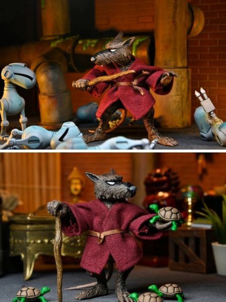 Teenage Mutant Ninja Turtles - Splinter (Mirage Comics) Aksiyon Figürü