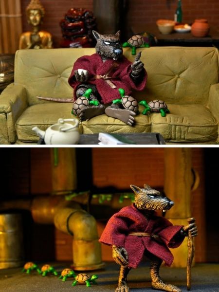 Teenage Mutant Ninja Turtles - Splinter (Mirage Comics) Aksiyon Figürü