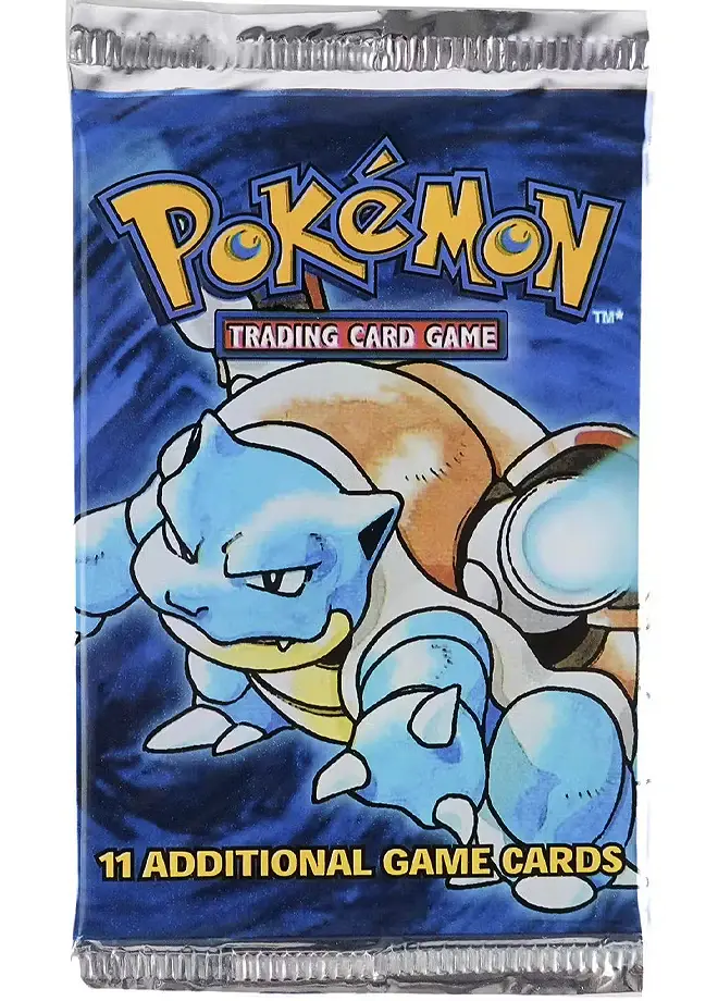 POKEMON TCG: BASE SET UNLIMITED BOOSTER PACK / BLASTIOUSE AW / UNWEIGHTED