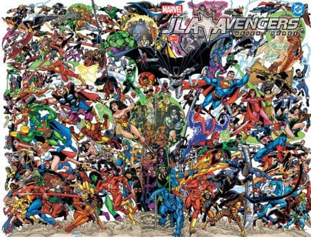 JLA/AVENGERS #3 FACSIMILE EDITION WRAPAROUND COVER - PRE ORDER