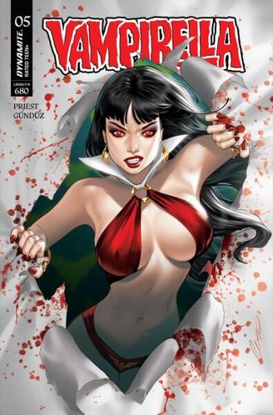 VAMPIRELLA (2025) #5 CVR D ELIAS CHATZOUDIS VAR