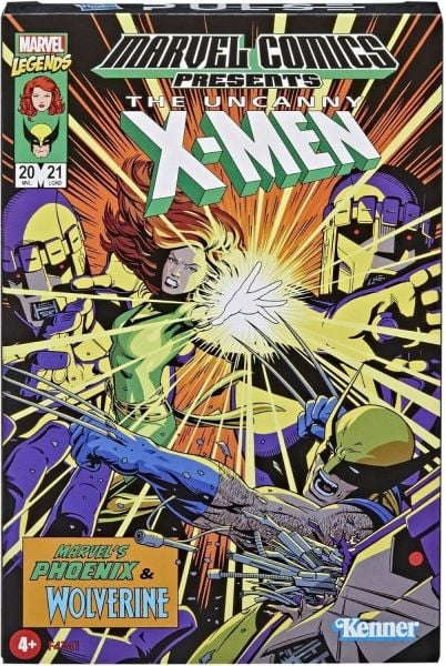Hasbro X-Men Marvel Legends Retro 375 Multipack - Wolverine & Marvel's Phoenix İkili Aksiyon Figür Seti
