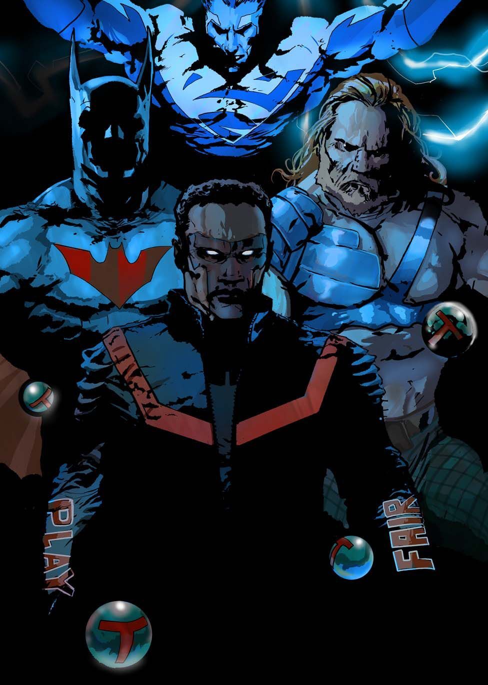 JUSTICE LEAGUE UNLIMITED #14 CVR E STEVAN SUBIC GLOW-IN-THE-DARK VAR (DC K.O.)