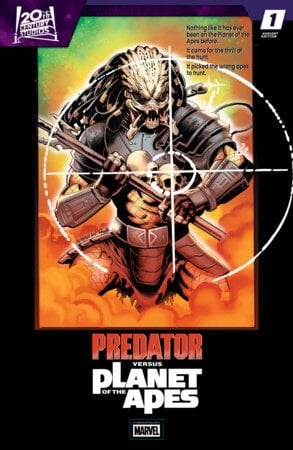 PREDATOR VS. THE PLANET OF THE APES #1 CHRIS CAMPANA MOVIE POSTER HOMAGE VARIANT - PRE ORDER