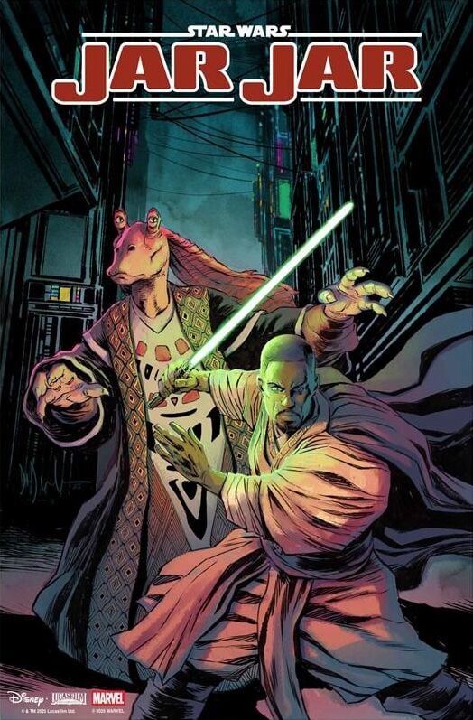 STAR WARS JAR JAR #1 - DAVE WACHTER VARIANT - PRE-ORDER