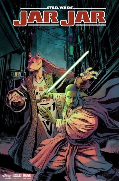 STAR WARS JAR JAR #1 - DAVE WACHTER VARIANT - PRE-ORDER