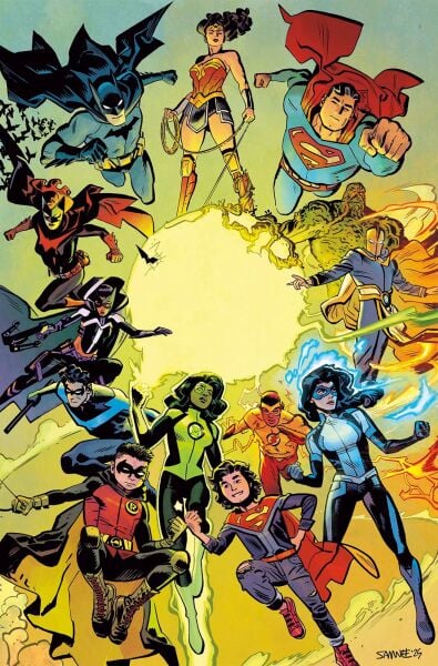 NEW HISTORY OF THE DC UNIVERSE #4 (OF 4) CVR A CHRIS SAMNEE