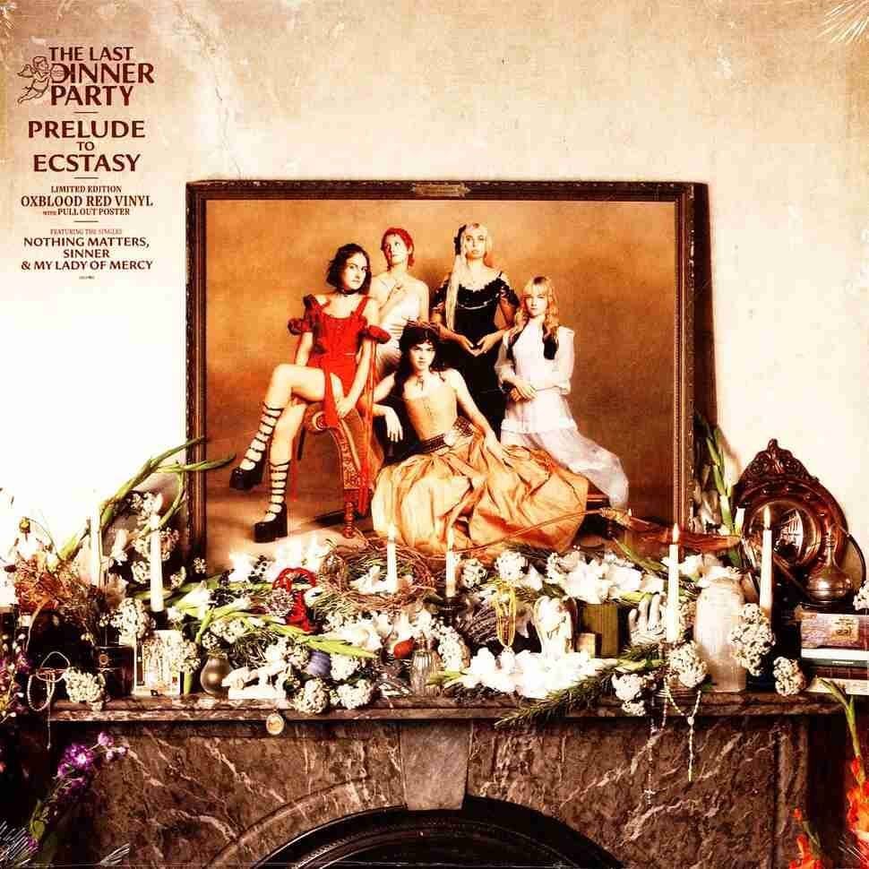 The Last Dinner Party Prelude To Ecstasy Indie Exclusive Oxblood Vinyl Edition