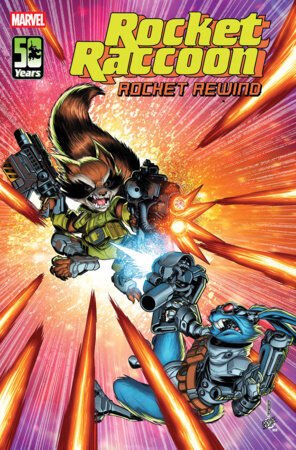 ROCKET RACCOON: ROCKET REWIND #1 DAVID BALDEON VARIANT - PRE ORDER