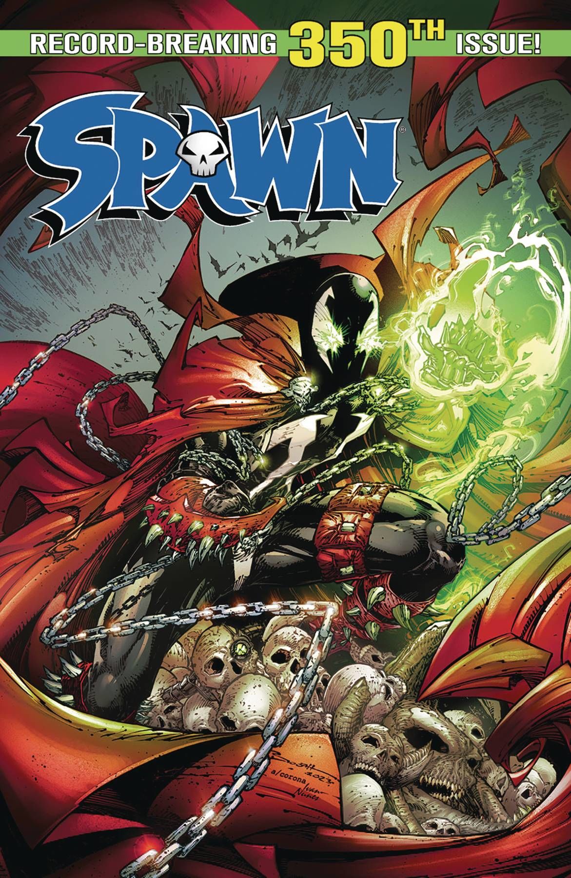 SPAWN #350 CVR D BOOTH