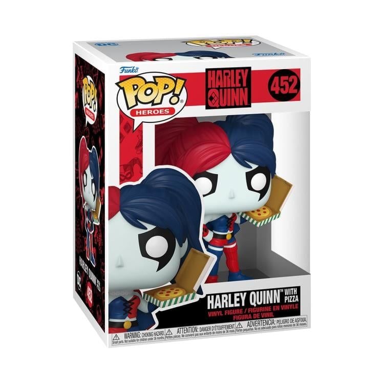 Funko Pop Harley Quinn With Pizza