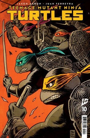TEENAGE MUTANT NINJA TURTLES #10 FRANCESCO FRANCAVILLA VARIANT
