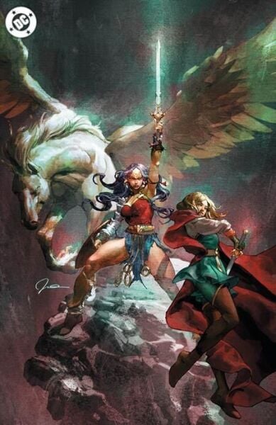 DARK KNIGHTS OF STEEL II #1 (OF 12) CVR D GERALD PAREL CARD STOCK VAR