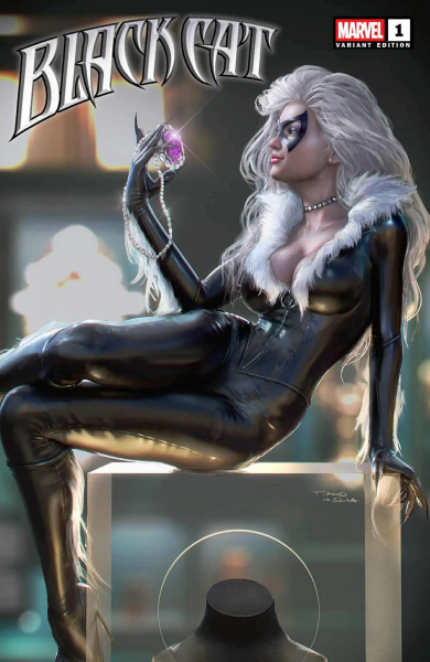 BLACK CAT #1 TIAGO DA SILVA EXCLUSIVE VARIANT