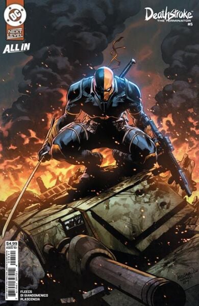 DEATHSTROKE THE TERMINATOR #5 CVR D CARLO PAGULAYAN CARD STOCK VAR