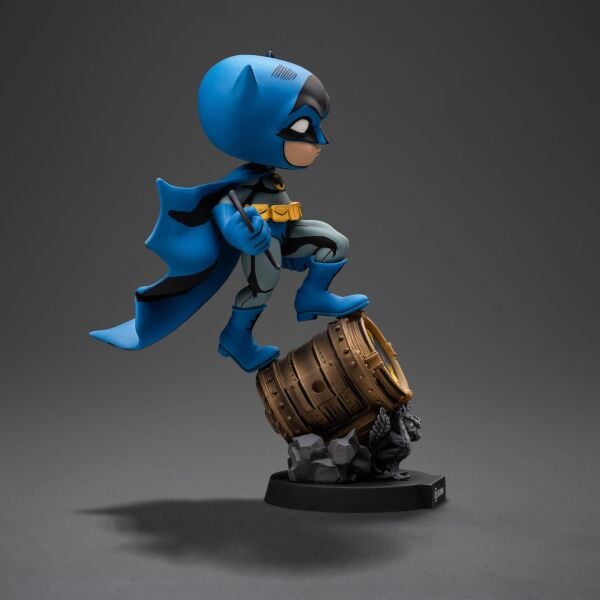 BATMAN ON BAT-SIGNAL (BLUE VARIANT) MINI CO. FIGURE - PRE/ORDER