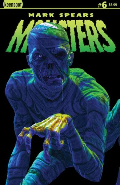 MARK SPEARS MONSTERS #6 CVR B MARK SPEARS THE CURSED MUMMY VAR