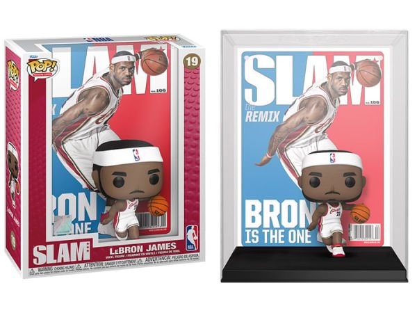 Funko Pop NBA Cover:SLAM LeBron James