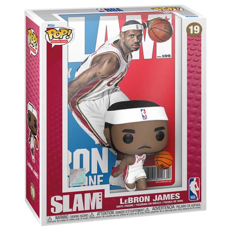 Funko Pop NBA Cover:SLAM LeBron James