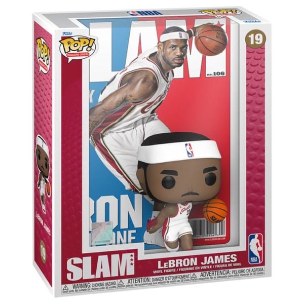 Funko Pop NBA Cover:SLAM LeBron James
