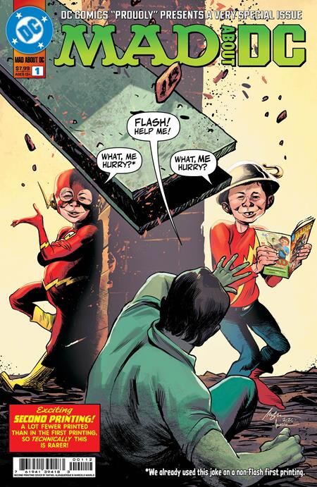 MAD ABOUT DC #1 (ONE SHOT) Second Printing Cvr A Rafael Albuquerque