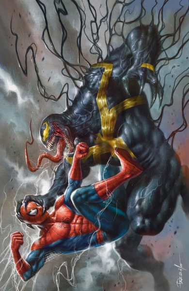 AMAZING SPIDER-MAN VENOM DEATH SPIRAL #1 LUCIO PARRILLO EXCLUSIVE - VIRGIN