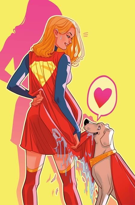 SUPERGIRL #12 CVR F MARGUERITE SAUVAGE APRIL DROOLS CARD STOCK VAR (THE REIGN OF THE SUPERBOYS) - PRE-ORDER