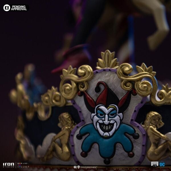 HARLEY QUINN UNLEASHED 1:10 SCALE STATUE IRON STUDIOS