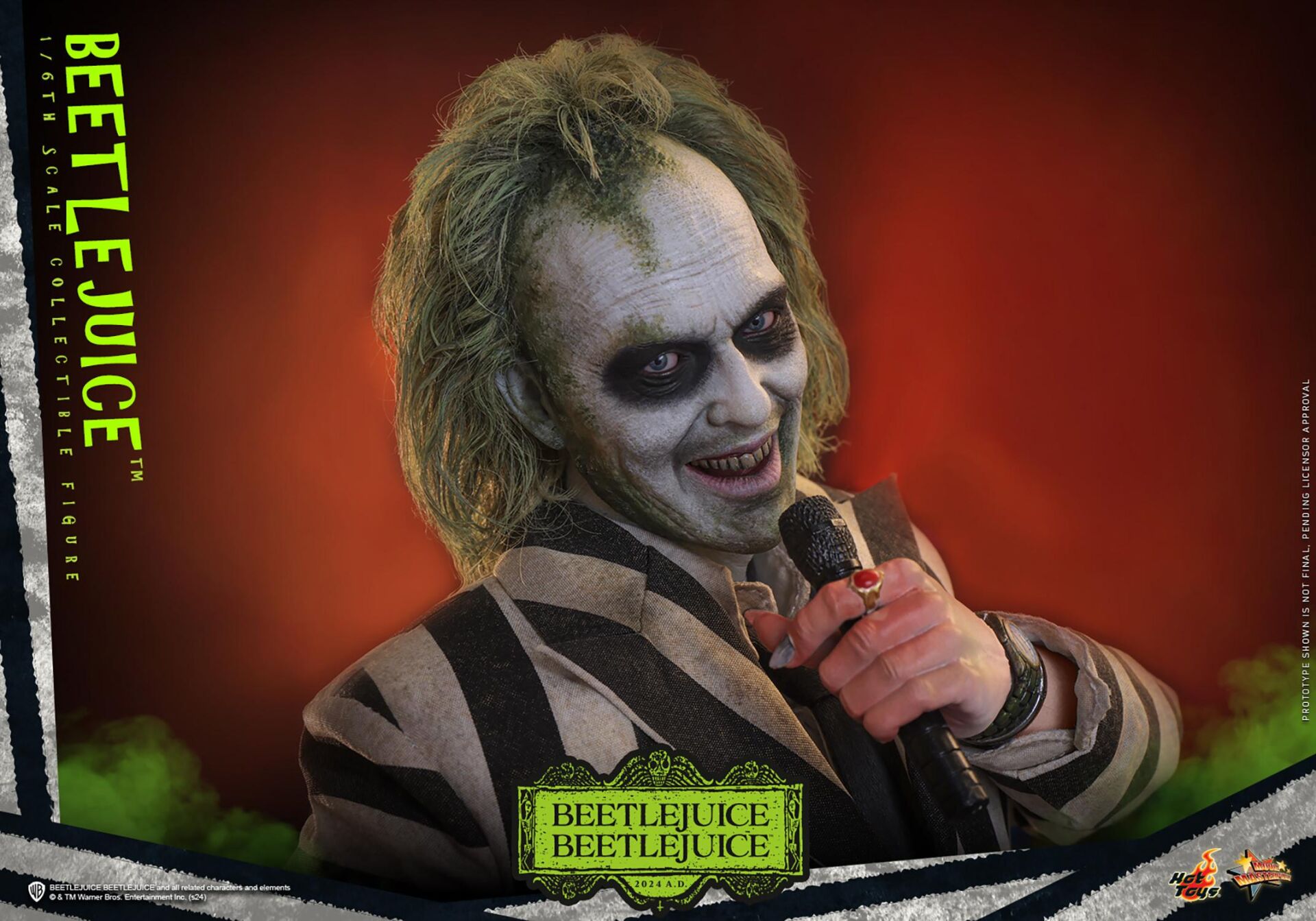 BEETLEJUICE SIXTH SCALE FIGURE - HOT TOYS - PRE/ORDER