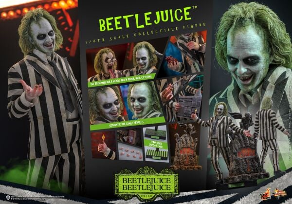 BEETLEJUICE SIXTH SCALE FIGURE - HOT TOYS - PRE/ORDER