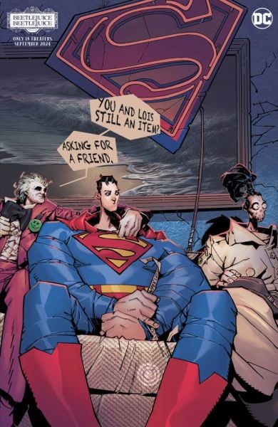 Superman #17 Cover I Chris Bachalo Beetlejuice Card Stock Variant