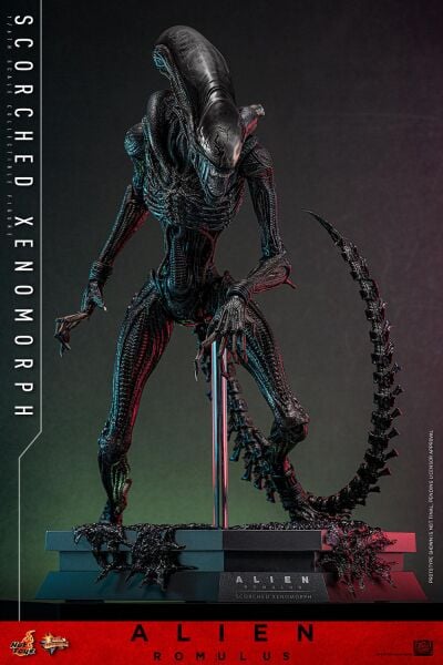 XENOMORPH - SCORCHED ZENOMORPH SIXTH SCALE FIGURE - HOT TOYS - PRE/ORDER