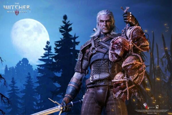 WITCHER III WILD HUNT: GERALT OF RIVIA SIXTH SCALE FIGURE - HOT TOYS - PRE/ORDER
