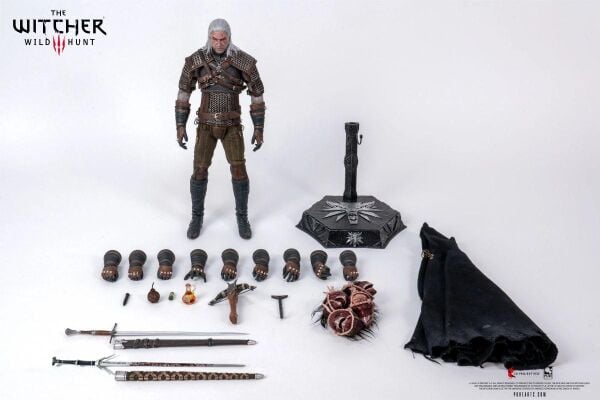 WITCHER III WILD HUNT: GERALT OF RIVIA SIXTH SCALE FIGURE - HOT TOYS - PRE/ORDER