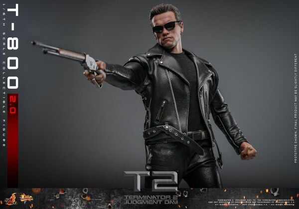 TERMINATOR 2: JUDGEMENT DAY T-800 (2.0) SIXTH SCALE FIGURE - HOT TOYS - PRE/ORDER