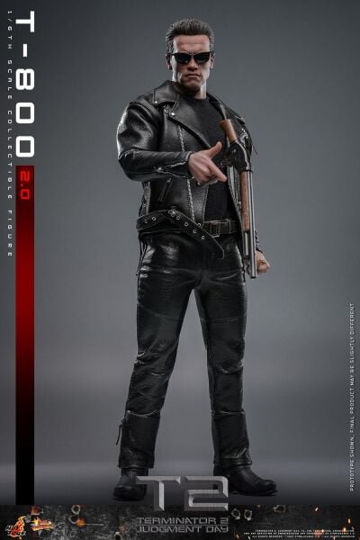 TERMINATOR 2: JUDGEMENT DAY T-800 (2.0) SIXTH SCALE FIGURE - HOT TOYS - PRE/ORDER