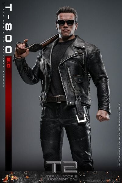 TERMINATOR 2: JUDGEMENT DAY T-800 (2.0) SIXTH SCALE FIGURE - HOT TOYS - PRE/ORDER