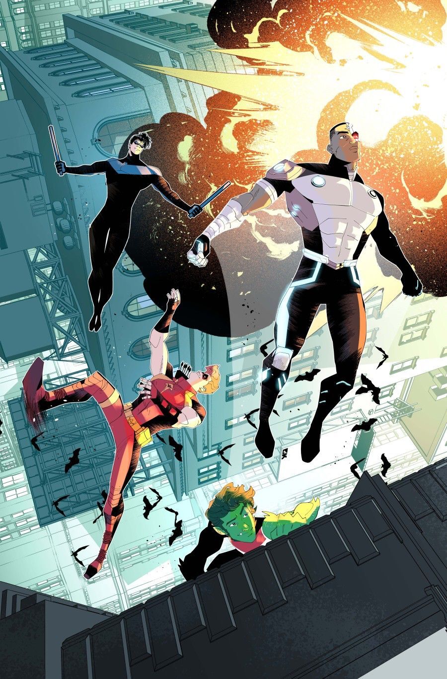 TITANS #30 CVR E GEORGE KAMBADAIS CARD STOCK VAR (DC K.O.)