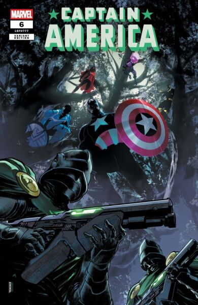 CAPTAIN AMERICA #6 1:25 DAVID BALDEON VARIANT