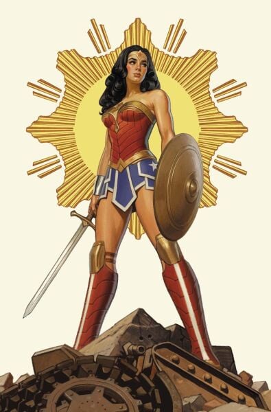 WONDER WOMAN #28 CVR D GREG SMALLWOOD CARD STOCK VAR